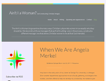 Tablet Screenshot of aintiawomanblog.net